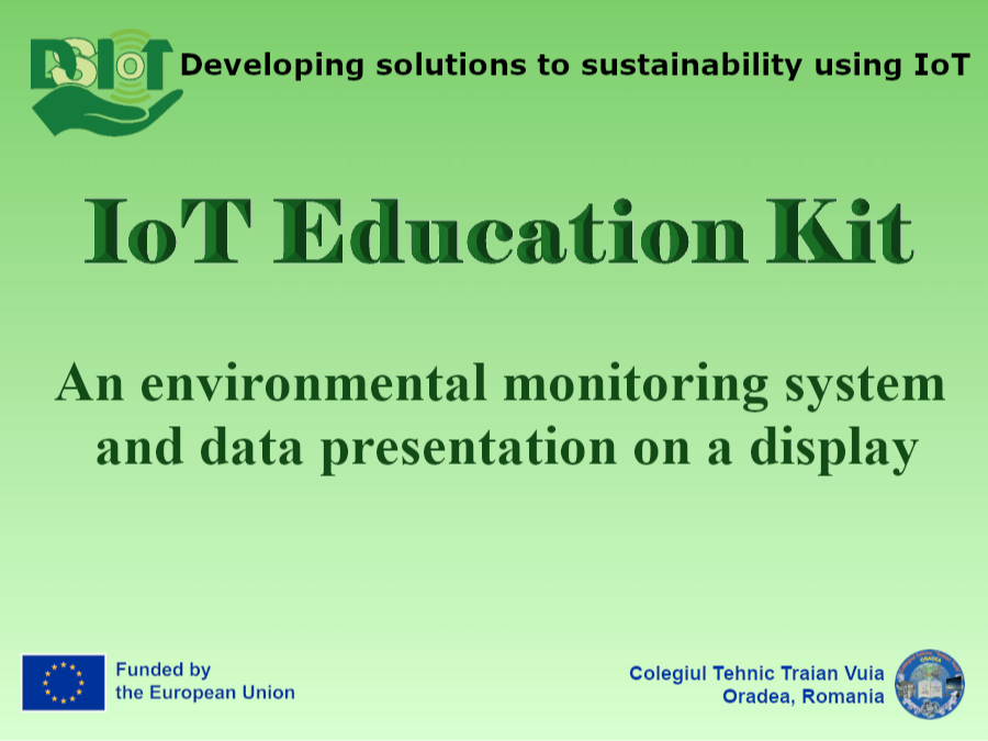 An environmental monitoring system