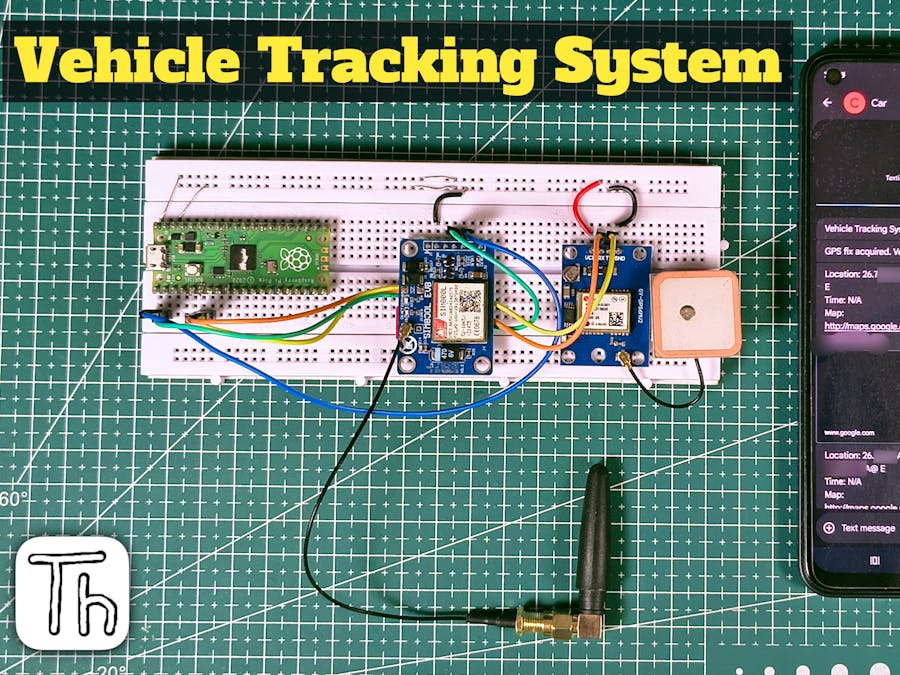 Build a GPS Vehicle Tracker Using Raspberry Pi Pico