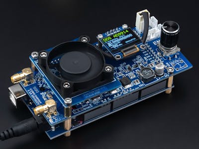 DDS RF Signal Generator AD9914 3.5GSPS Shield for Arduino