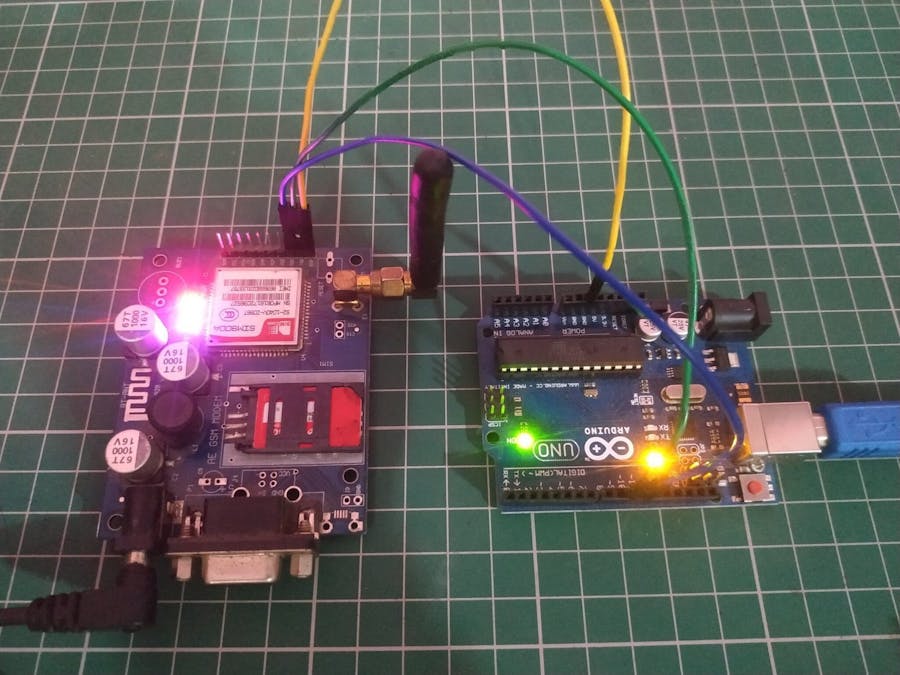 Send And Receive SMS Using SIM900 GSM Module