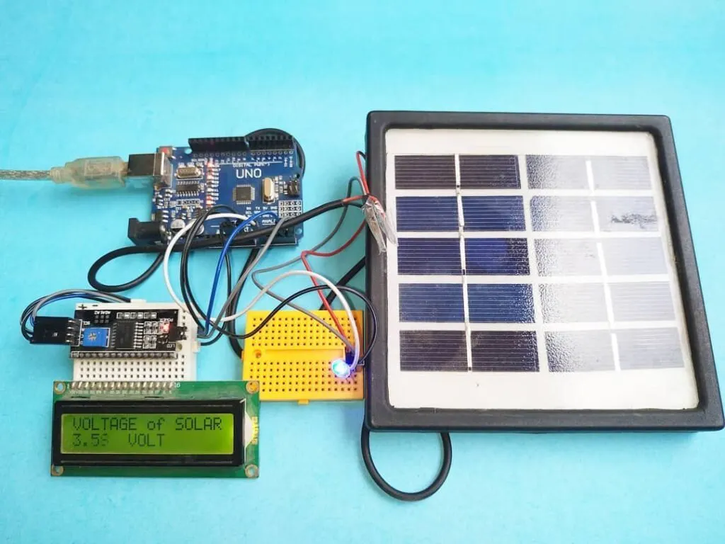 Solar Panel Voltage Measure project using Arduino - Hackster.io