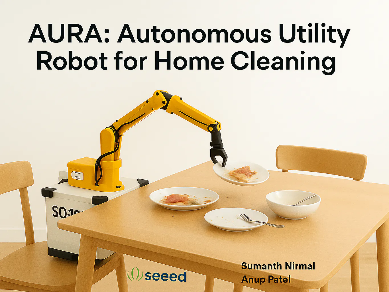 AURA: Autonomous Utility Robot for Home Cleaning - Hackster.io