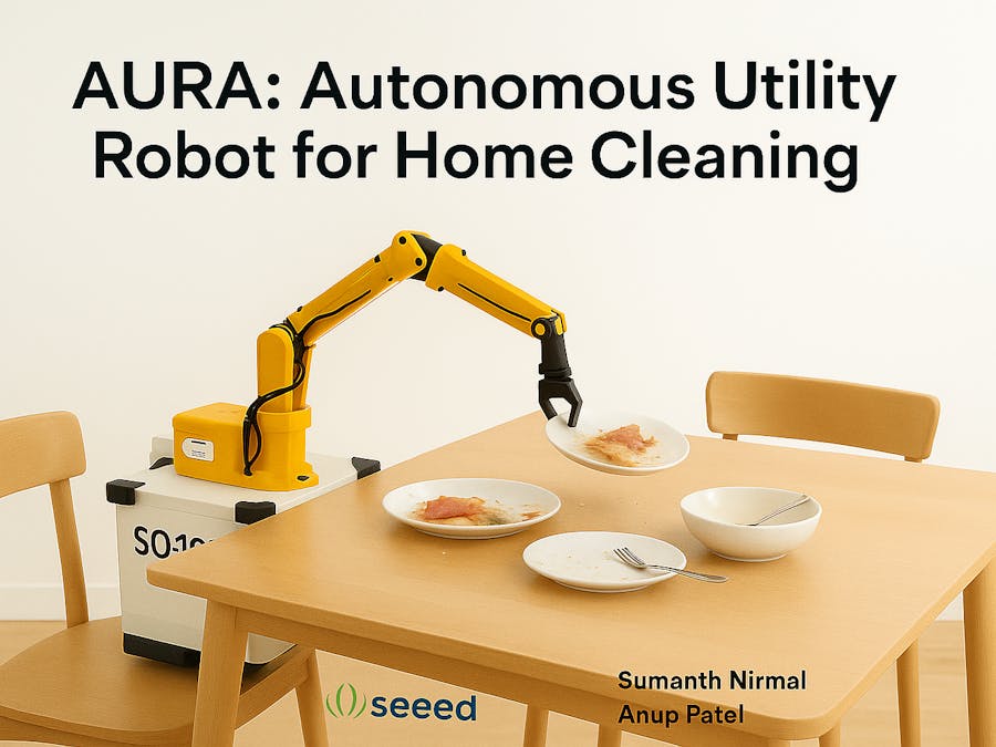 AURA: Autonomous Utility Robot for Home Cleaning