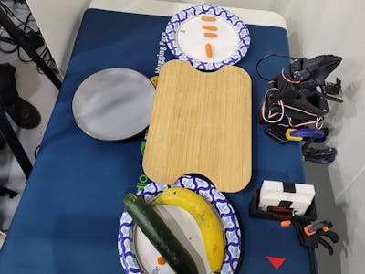 Cutana A vegetable Chopping Robot