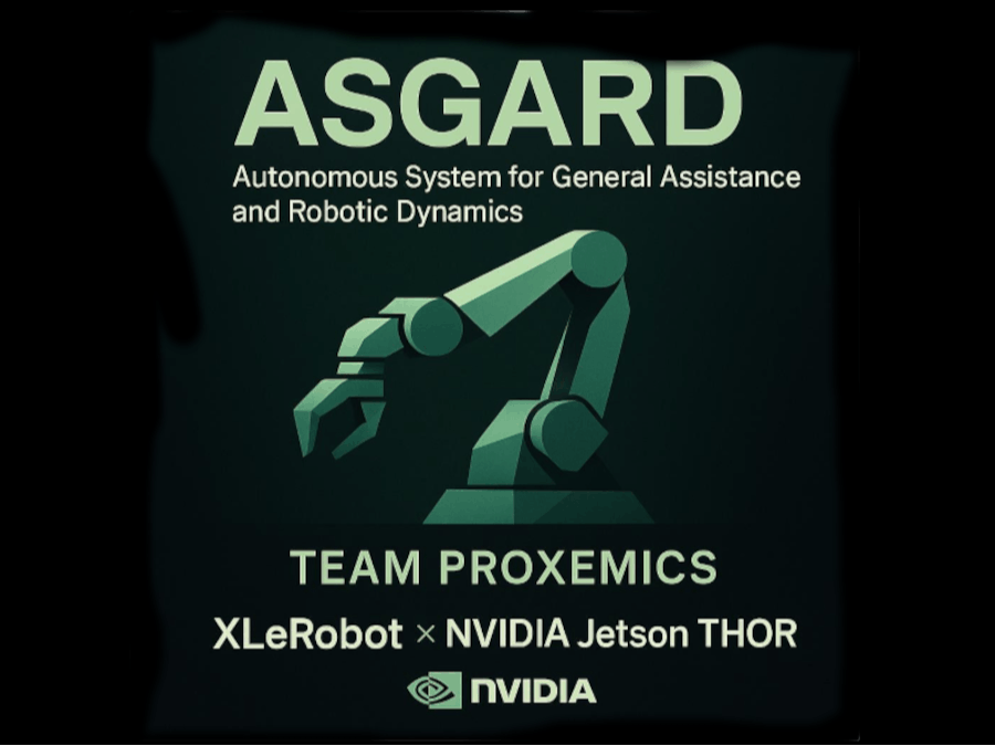 ASGARD: A Jetson Thor‑Powered Task Proxemics Robot