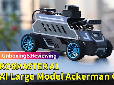 【Unboxing and Reviewing】---ROSMASTER A1 AI Large Model ROS2