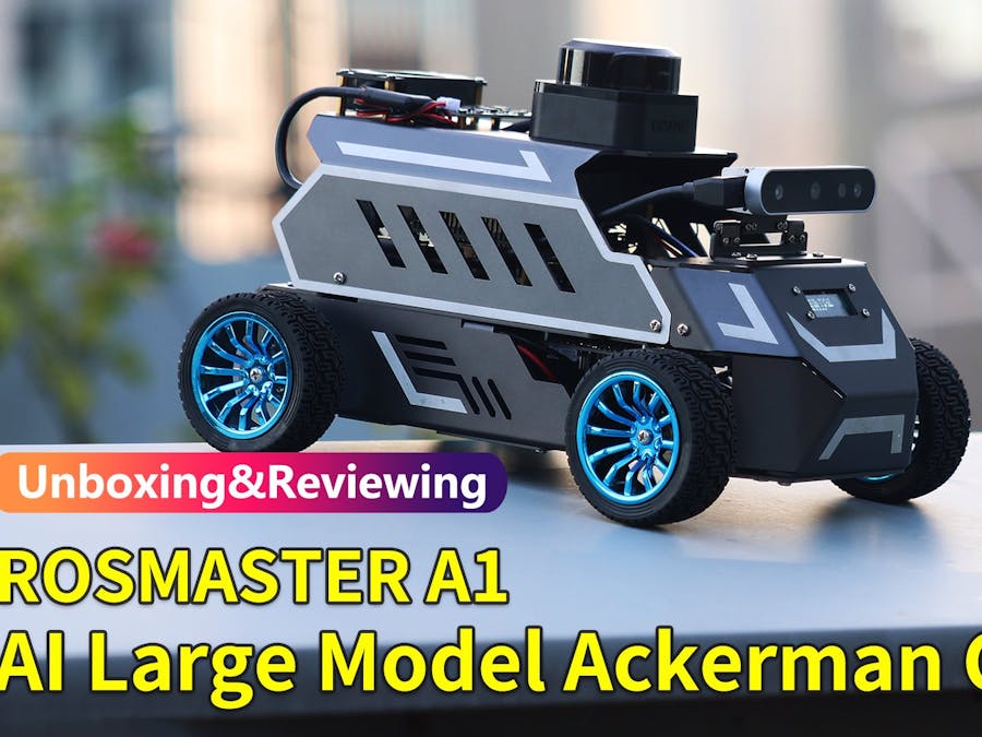 【Unboxing and Reviewing】---ROSMASTER A1 AI Large Model ROS2