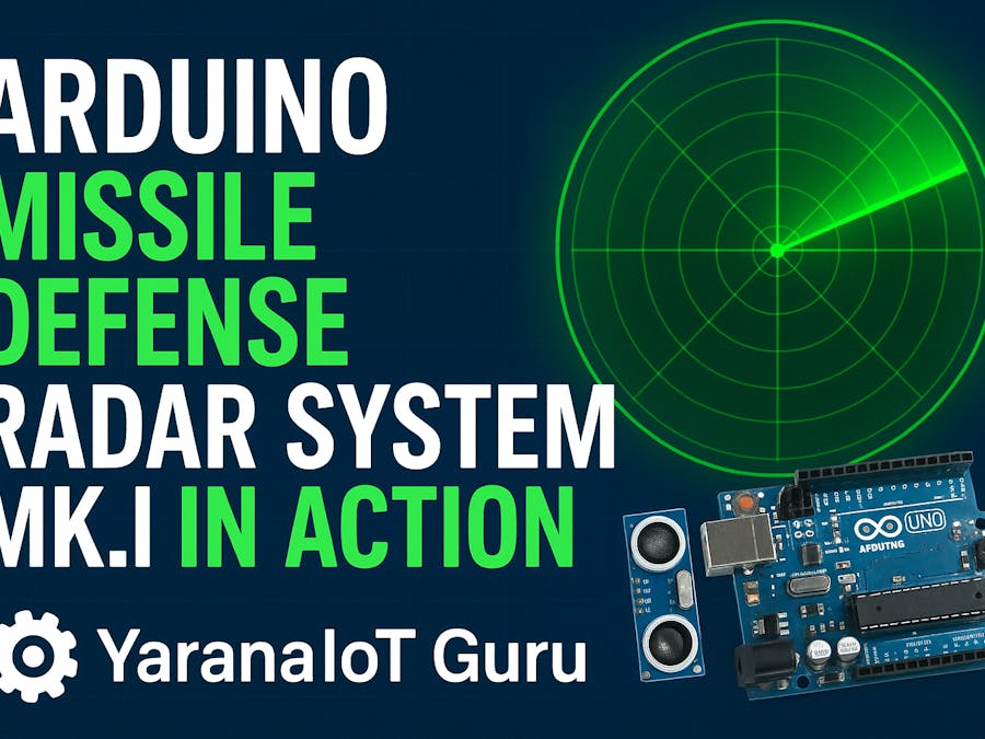 Arduino Missile Defense Radar System Mk. I in ACTION