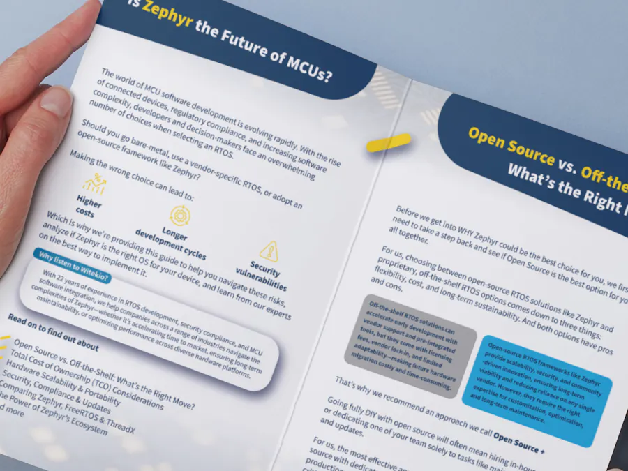 Why Zephyr is becoming the go-to for MCU development