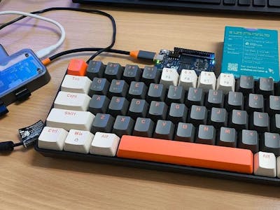 Trying Python+Arduino with Arduino UNO Q