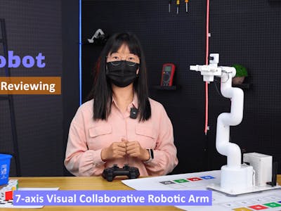 【Unboxing and Reviewing】---JetCobot 7-axis visual collaborat