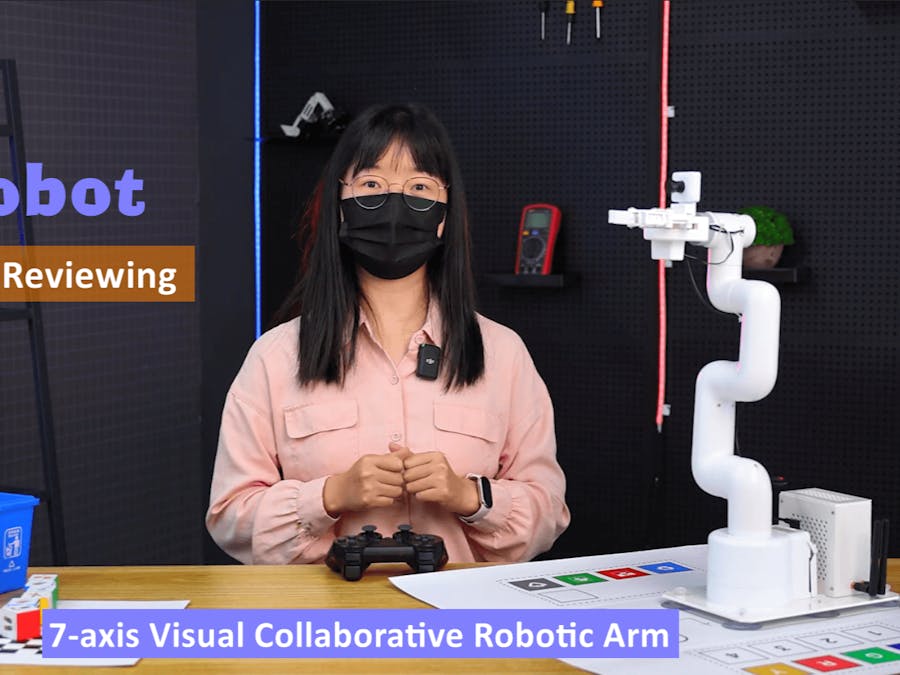 【Unboxing and Reviewing】---JetCobot 7-axis visual collaborat