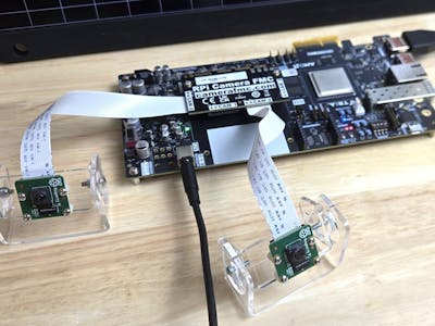 Dual-Camera Video Pipeline on AUBoard with RPi Camera FMC