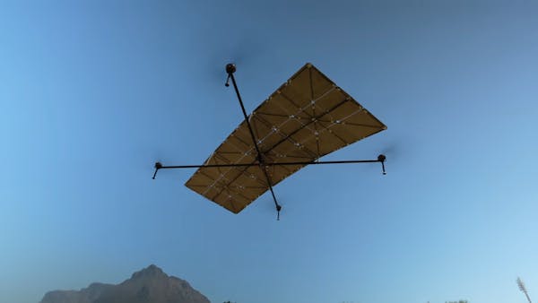This Drone Flies with Nothing But Solar Power