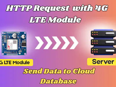 HTTP Request Using 4G LTE GSM Module | Send Data to Cloud Da - Hackster.io