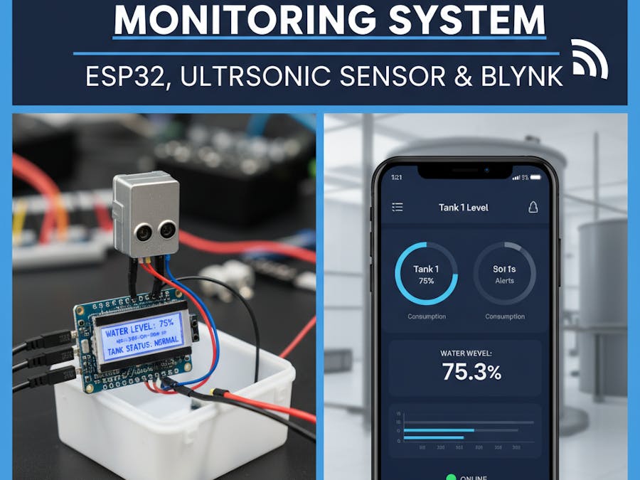 IoT Based Smart Water Level Monitoring System using ESP32