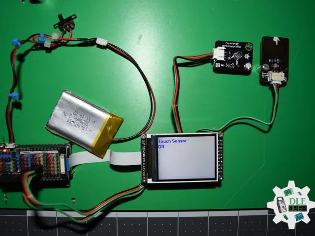 Project #28 – Sensors – Touch Sensor – Mk15