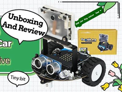 【Unboxing and review】--- Tinybit Pro AI Robot Car