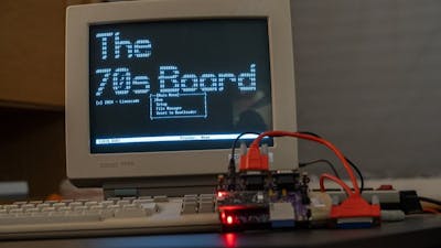 Aquele tabuleiro dos anos 70 – Hackster.io