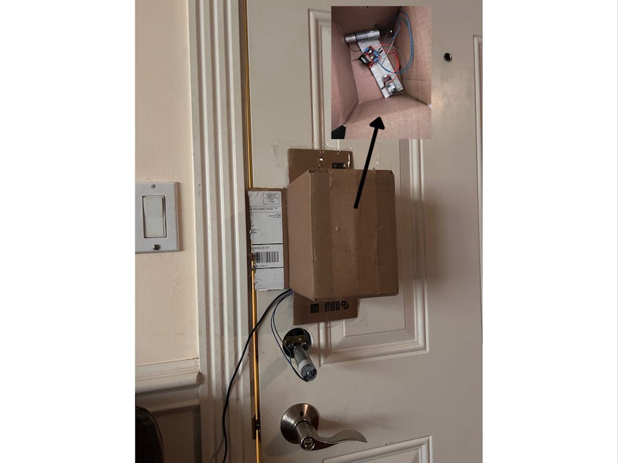 Lane Tech -PCL- Wifi Door Unlock System Using Particle Cloud