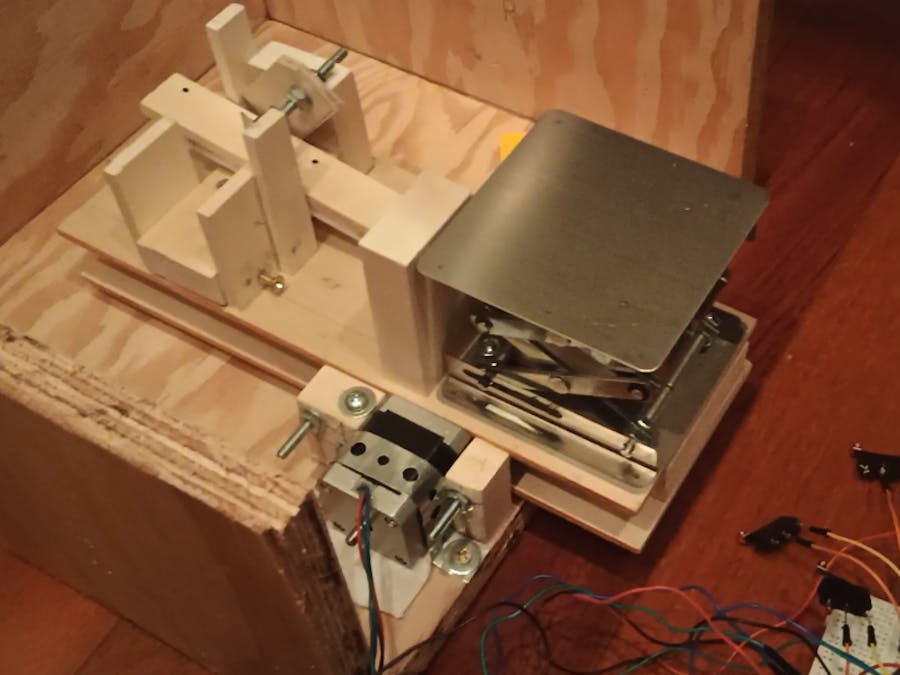 Concealed Book Box Storage System