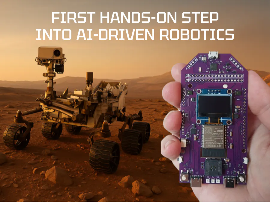 Build a Mars Rover at Your Desk