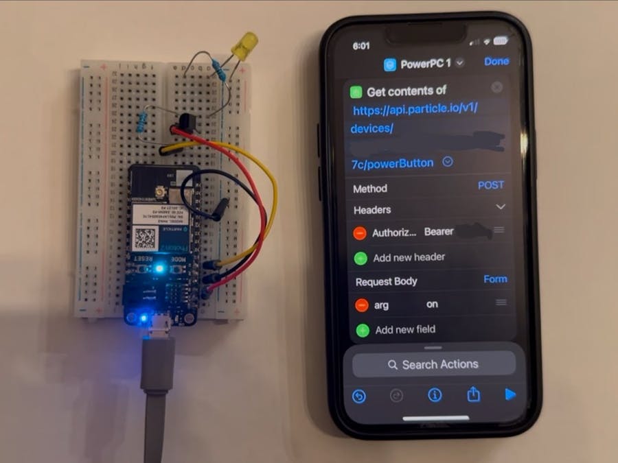 Remote Controlled PC Power Button