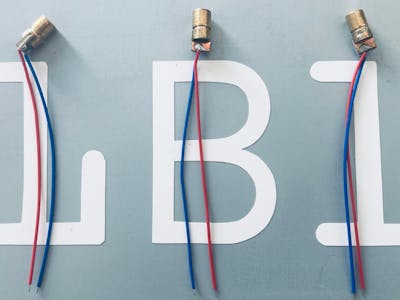 Interfacing laser diode module with Arduino