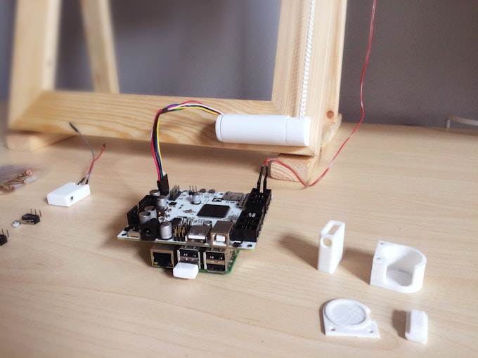 Project uses Husarion CORE2, so we don't need to add motor controller - it is on the board.