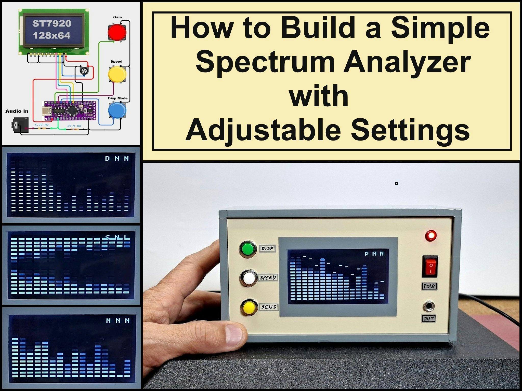 How to Build a Simple Audio Spectrum Analyzer - Hackster.io