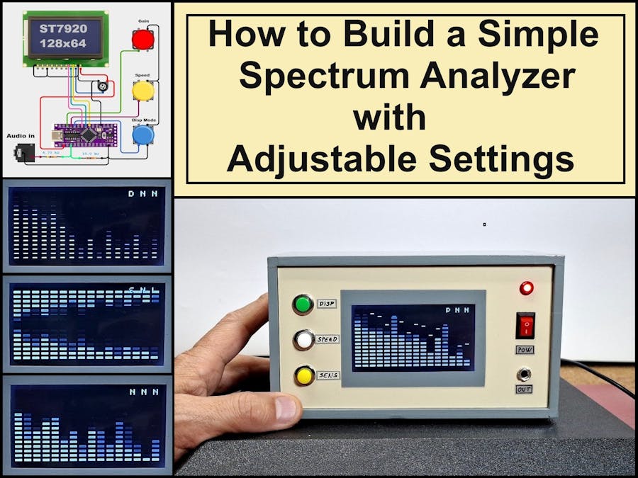 How to Build a Simple Audio Spectrum Analyzer