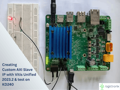 Creating Custom AXI IP with Vitis Unified 2023.2 & KD240