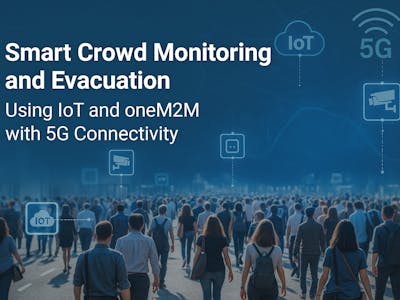 IoT and oneM2M-Based Smart Crowd Monitoring with 5G
