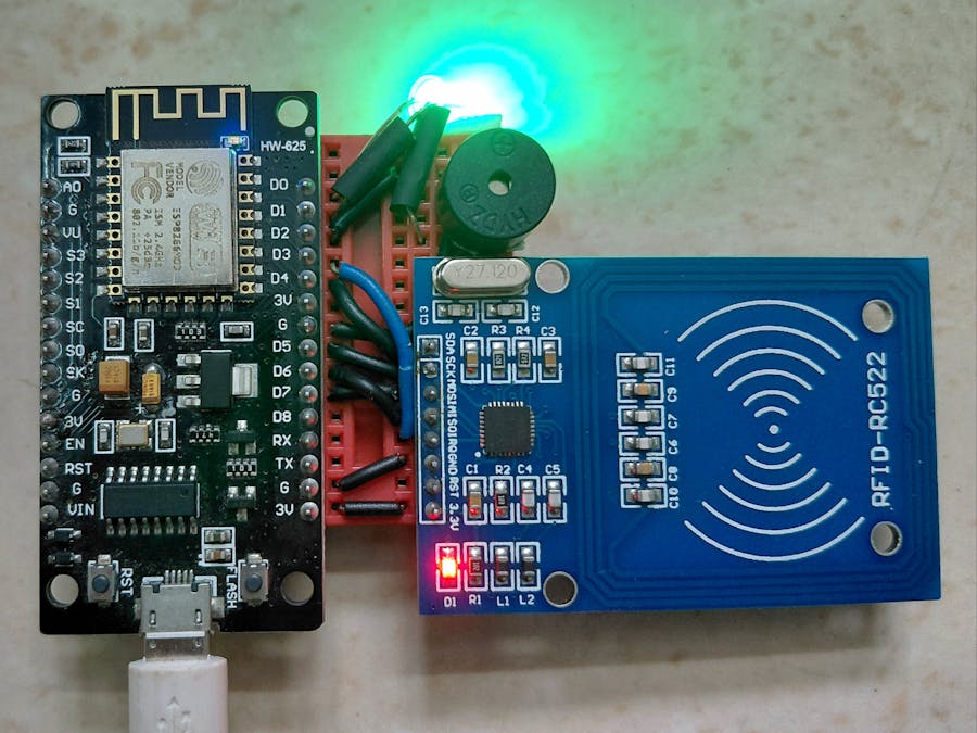RFID + IoT Smart Security & Attendance System using ESP8266