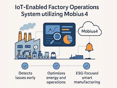 IoT-Enabled Factory Operations System utilizing Mobius4