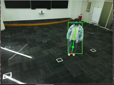 Using Raspberry Pi AI Camera for fall detection
