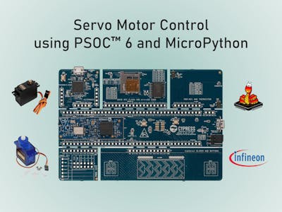 Servo Motor Control using PSOC™ 6 and MicroPython