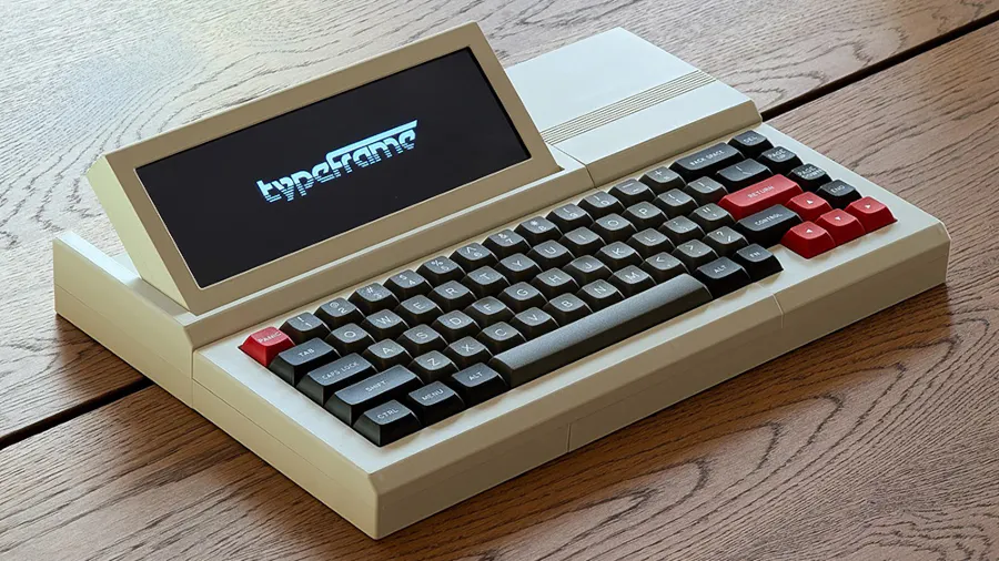 Jeff Merrick's Typeframe PX-88 Is a Raspberry Pi-Powered Homage to