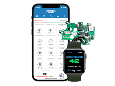Electronics and apps for airsoft