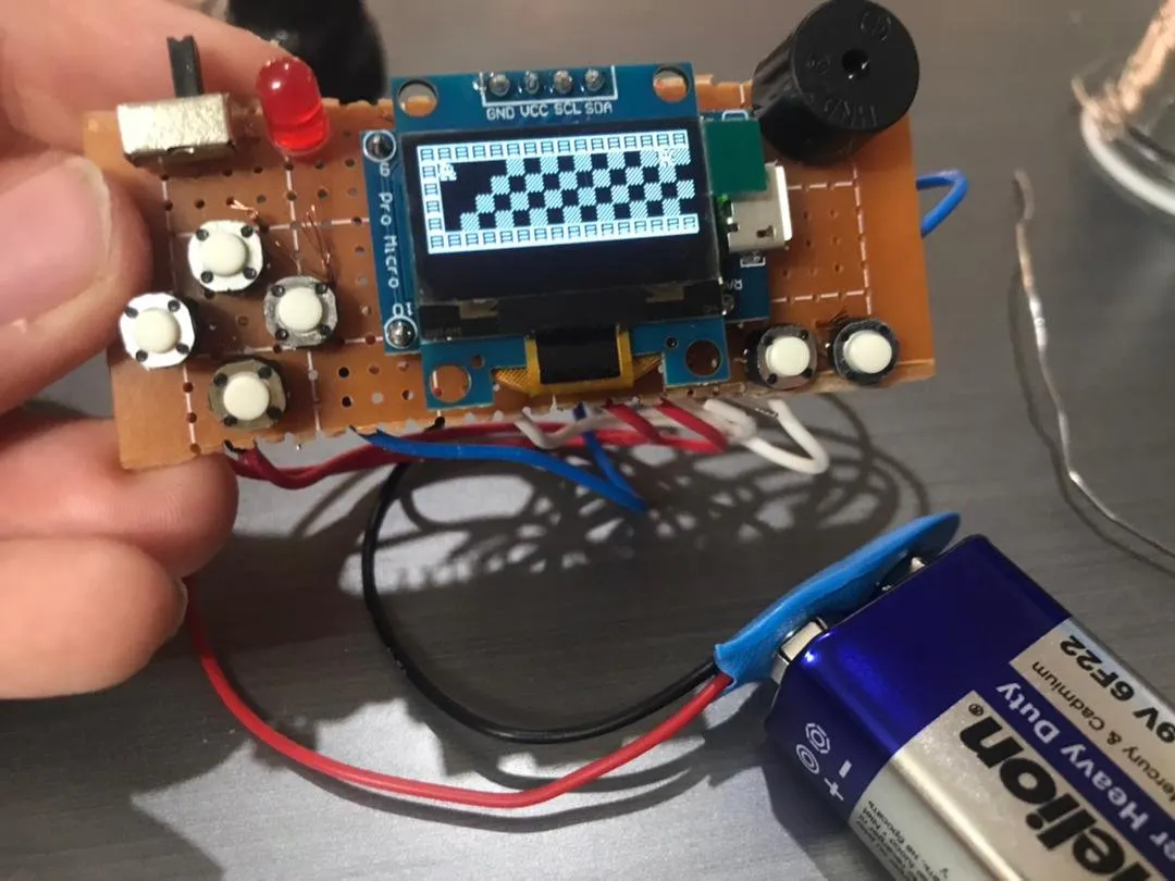 Diy ArduBoy Micro - Hackster.io
