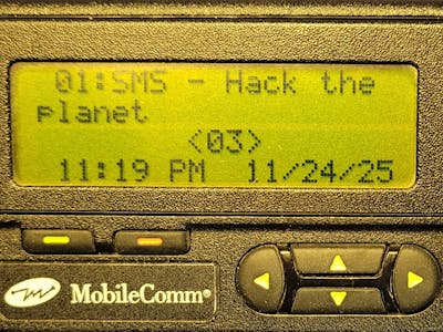 Motorola Pager given new life with Bluetooth BLE