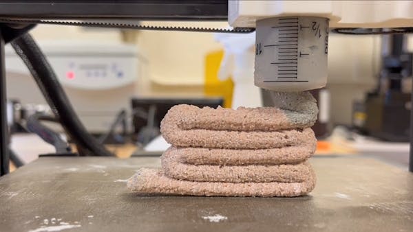 This Hemp-Infused Concrete Alternative Cures Quickly Enough for 3D-Printed Homes and More