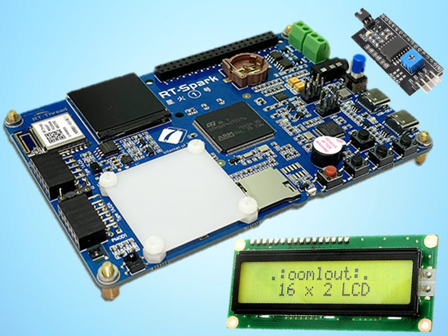 I2C LCD Integration with RT-Spark: Real-Time Display Control