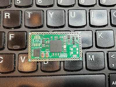 USB Laptop Keyboard Controller Solder Party RP2350 Stamp XL