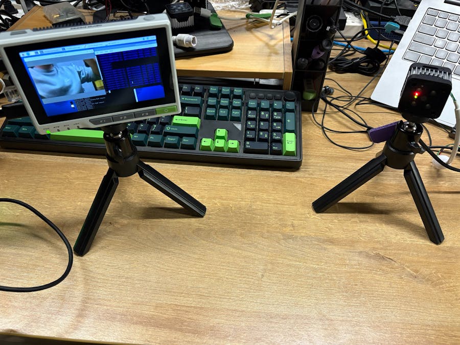 AI remote wireless monitoring system based on reCamera and W