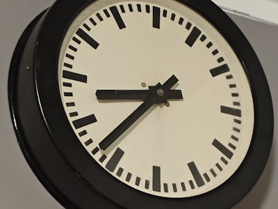 Old Train Station Clock: ESP32 + Stepper Driver Hack