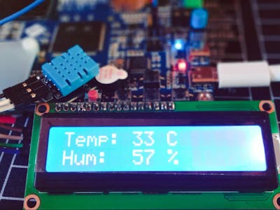 Embedded Weather Station Design Using STM32F407 and DHT11