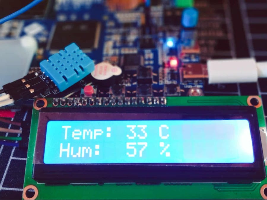 Embedded Weather Station Design Using STM32F407 and DHT11