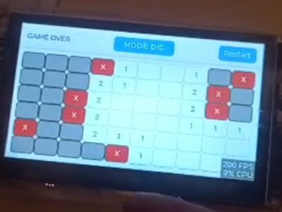 HMI Minesweeper: Tap & Clear