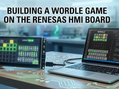 Building a Wordle Game on the Renesas HMI Board